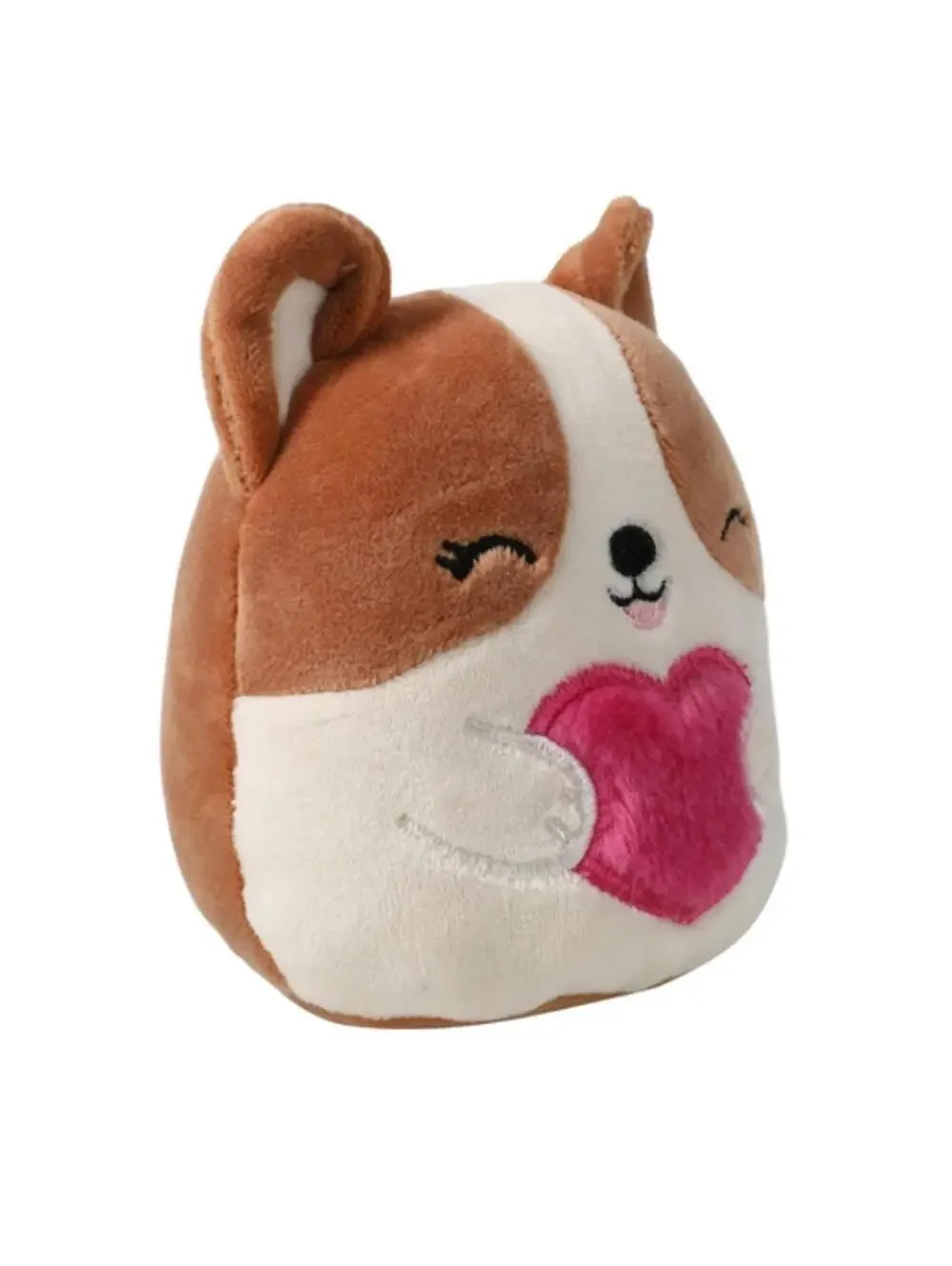 4” Valentines Regina the Corgi squishmallow NWT